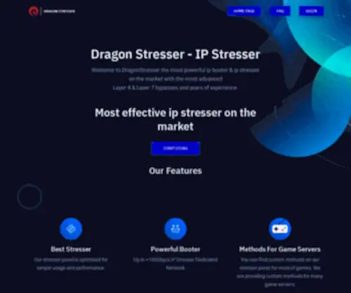 Dragonstresser.net(Dragonstresser) Screenshot