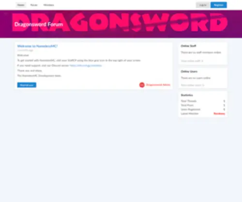 Dragonsword.com(DragonSword Games) Screenshot
