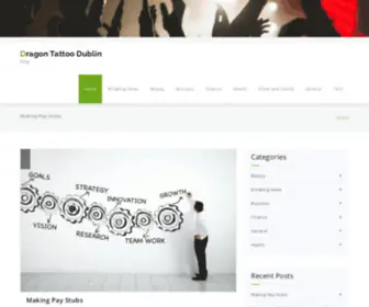 Dragontattoodublin.com(Dragon Tattoo Dublin) Screenshot