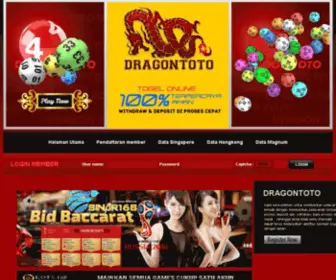 Dragontoto.com Screenshot