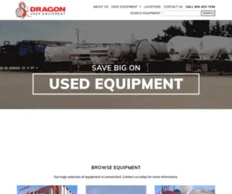 Dragonusedequipment.com(Dragon Used Equipment) Screenshot