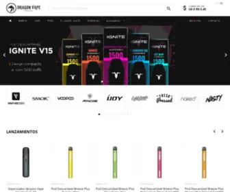 Dragonvape.com.py(Dragon Vape) Screenshot