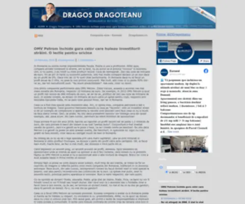 Dragoteanu.ro(Dragos Dragoteanu) Screenshot