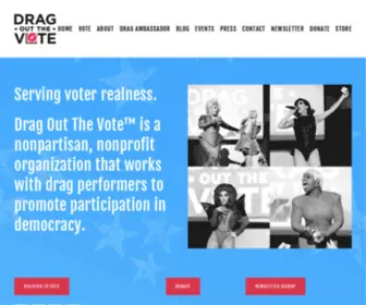 Dragoutthe.vote(Drag Out The Vote) Screenshot