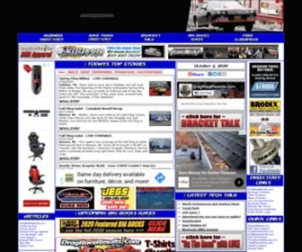 Dragraceresults.com(Drag Racing News and Results) Screenshot