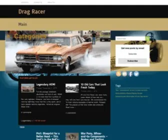 Dragracermag.com(Drag Racer) Screenshot