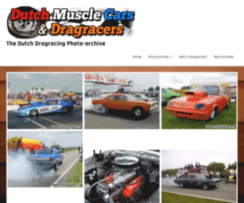Dragracers.nl(Dutch Muscle Cars & Dragracers) Screenshot