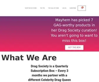 Dragsociety.com(Drag Society) Screenshot