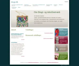 Dragt.dk(Udstillinger) Screenshot