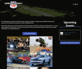 Dragway42.com(Dragway 42) Screenshot