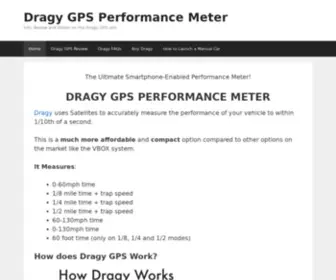 Dragyperformance.com(Dragy GPS) Screenshot