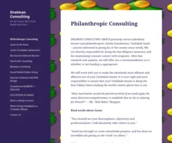 Draimanconsulting.com(For all of your Non) Screenshot