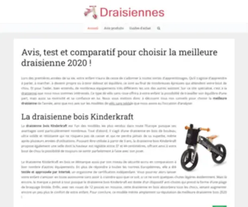 Draisiennes.com(Draisiennes) Screenshot