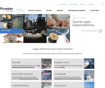 Draka.fi(Prysmian Group) Screenshot