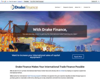 Drakefinance.com(Drake Finance) Screenshot