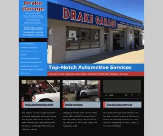 Drakegarage.com(Drake Garage) Screenshot