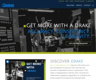 Drakemfg.com(Drake Manufacturing) Screenshot