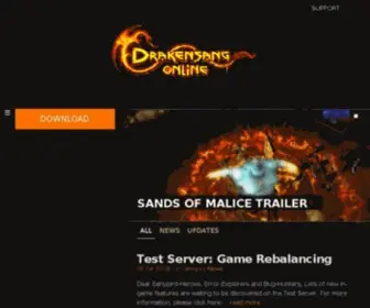 Drakensang-Online.ru(DSO Drakensang Online) Screenshot