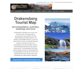Drakensberg-Tourist-Map.com(Drakensberg Tourist Map) Screenshot