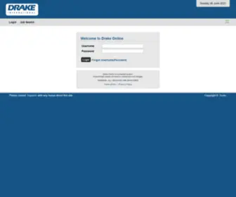 Drakeonline.com.au(Drake Online) Screenshot
