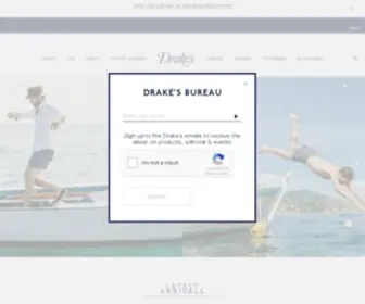Drakes-London.com(Drakes) Screenshot