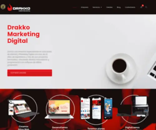 Drakko.com.mx(Drakko Marketing Digital) Screenshot