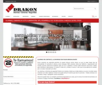 Drakon.cl(Seguridad SOS Camaras de seguridad) Screenshot