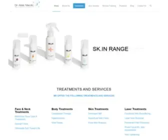 Dralek.co.za(Botox and Dermal Filler Treatments Cape Town) Screenshot