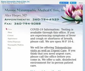 Draliceharper.com(Naturopath, Dr) Screenshot