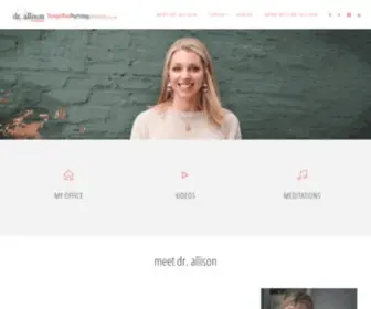 Drallisonanswers.com(Dr Allison Answers) Screenshot