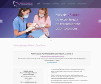 Draloretorodriguez.es(Clínica Dental Dra) Screenshot