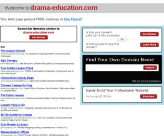 Drama-Education.com(Drama Education) Screenshot