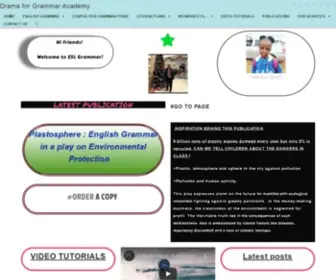 Dramaforgrammar.com(Drama for Grammar Academy) Screenshot