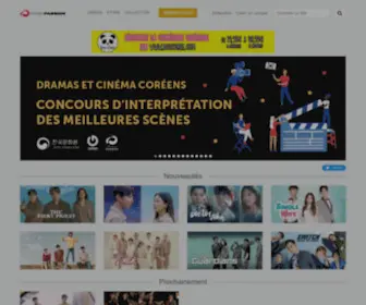 Dramapassion.com(Dramas coréens gratuits en français) Screenshot