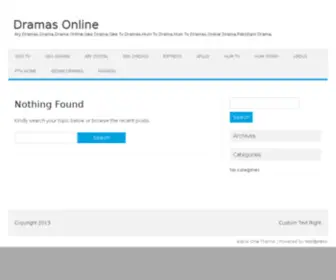 Dramas-Online.com(The Leading Drama Online Site on the Net) Screenshot