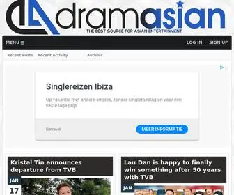 Dramasian.com(Asian Entertainment News) Screenshot