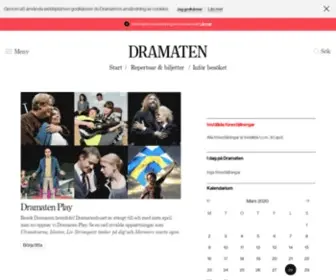 Dramaten.se(Startsida) Screenshot