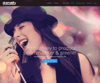 Dramatify.com(Production workflows) Screenshot