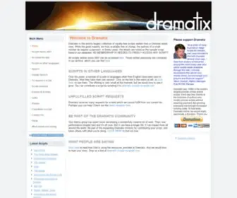 Dramatix.org.nz(Dramatix Scripts) Screenshot