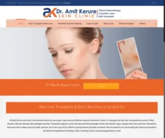 Dramitkerure.com(Amit Kerure Skin Clinic Dermatologist in vashi navi mumbai sector 9) Screenshot