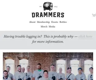 Drammers.com(A Global Whisk(e)y) Screenshot