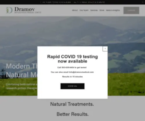 DramovMedical.com(Dr Rob Dramov) Screenshot