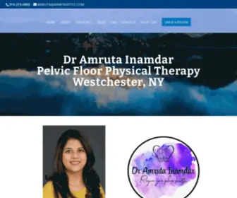 Dramrutainamdar.com(Dr. Amruta Inamdar) Screenshot