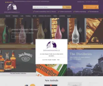 Drankenwereld.be(Online drank kopen bij) Screenshot