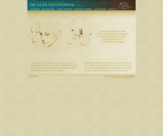 Drantonyshyn.com(Oleh Antonyshyn) Screenshot