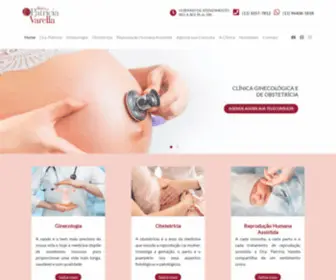 Drapatriciavarella.com.br(Clínica Ginecológica e de Obstetrícia) Screenshot