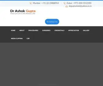 Drashokgupta.com(Ashok Gupta) Screenshot