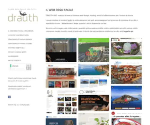 Drauth.org(Il web reso facile) Screenshot