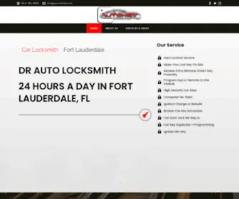 Drautolocksmith.com(Auto Locksmith) Screenshot