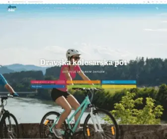 Dravabike.si(Dravska kolesarska pot) Screenshot
